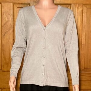 NWOT Vintage Vicki Wayne Lightweight V-Neck Sweater Size MP